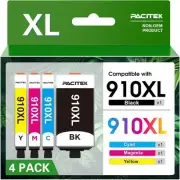 Compatible for Hp 910XL Ink Cartridges Combo Pack 910XL Ink Cartridges Replac...