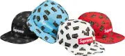 Supreme Sh*t Camp Cap Light Blue Black S/S 17