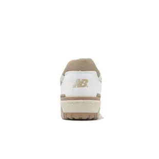 New Balance 休閒鞋 550 白 奶茶 男鞋 麂皮 皮革 復古 低筒 NB 紐巴倫 BB550NEC-D