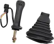 MEXWLOP 3 Buttons Excavator Joystick Assy Handle Gears with Dust Cover, for Doosan DX150 215 225 300 370-9C Right Excavator Handle