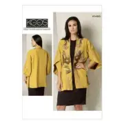 Vogue Designer Sewing Pattern 1493, Koos Van Den Akker, Jacket, Size 4 - 14, New
