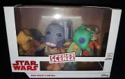Disney Star Wars Scenez Mos Eisley Cantina 4 Plush Alien Figures