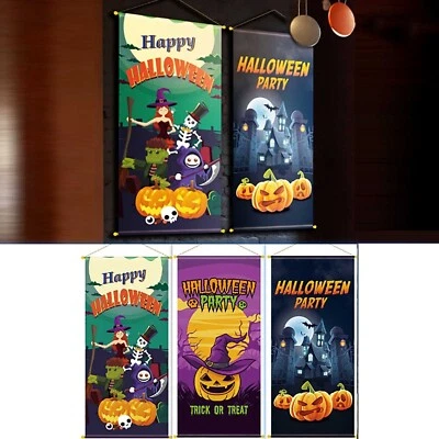 Cartoon Poster Pendant Festive Decoration Crystal Christmas Trees with Lights