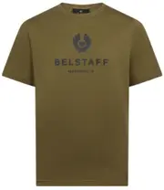 Belstaff Motorcycle Phoenix 2025 T-Shirt, green, Size XL for Men