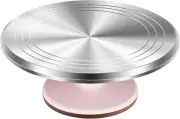 Aluminium Alloy Revolving Cake Stand 12" Rotating Cake Turntable Cake Cupcake