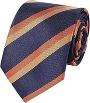 [HOULIFE] Striped Ties for Men, Jacquard Silk Woven Neckties Men’s Formal Stripe Plaid Ties for Party Business Wedding
