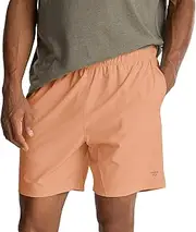 [Free Fly] Men's Breeze Short 6 Inch Inseam - Quick-Dry, Moisture-Wicking, Breathable Shorts with Sun Protection UPF 50+