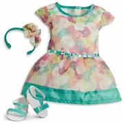 American Girl Bright Blooms Dress Shoes Outfit Easter Spring DOLL NOT INCLUDED