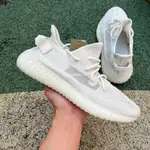 現貨 ADIDAS YEEZY 350 V2 純白 白冰淇淋 側透 百搭透氣 慢跑鞋HQ6316 男女鞋