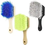 3 Pack Beach Sand Remover Brush Soft Surf Off Brush Beach Accessories Scrub Bristle Brushes for Summer Cleaning Vacation Water Beach Sports
