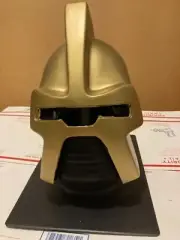 FOR FINISH ( BATTLESTAR GALACTICA CYLON CENTURION MASK ) 1:1 PROP- SCANNING EYE
