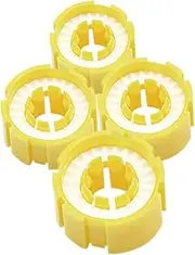 ifundom 4pcs Inflator Pills Life Jackets Inflator Device Bobbin Replacement Automatic Inflator Bobbin Life Vest Pills Life Vest Bobbin Plastic Yellow