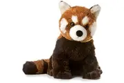 Aurora Adorable Flopsie Lesser Panda Stuffed Animal - Playful Ease - Timeless Companions - Brown 12 Inches