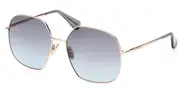 Max Mara MM0061 DESIGN5 28W Men's Sunglasses Gold Size 60