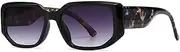 [DSVIGF] Cat Eye Sunglasses Men Tea Shades UV400 Men Gradient Sun Glasses