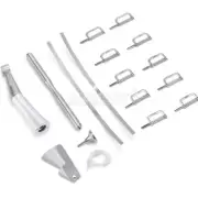 Dental 4:1 Reduction IPR Contra Angle Handpiece Interproximal Stripping Gauge