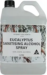 Eucalyptus Sanitising Alcohol Spray 80% 5 Litre