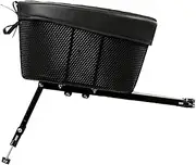 Handlebar Basket for Dog - Cycle Handlebar Front Basket | Folding Cycle Pet Basket, Multi-Purpose Pet Handlebar Carrier, Detachable Waterproof Basket for Pet, Shopping, Camping and Outdoor