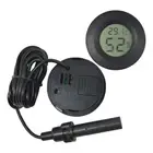 White/Black Mini Humidity Hygrometer Thermometer for Aquarium Fridge Freezer