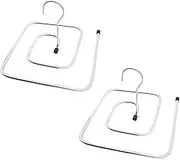 Stainless Steel Sheet Hanger Square Quilt Hanging Shelf Quilt Rack Windproof Anti-Lost Quick-Drying