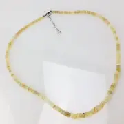 Yellow Ethiopian Opal 20” Bead Necklace PSH277