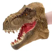 Rubber Dinosaur Hand Puppet - T-Rex