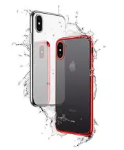 Luxury Electroplating Soft TPU Full Protect Back Case Clear For iPhone X XS
