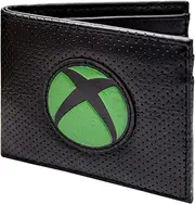 [Original Hardware] Power Your Dreams Slogan Xbox Emblem Black ID & Card Bi-Fold Wallet