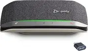 Poly Sync 20+ Personal Portable Bluetooth Speakerphone (Plantronics) - Noise/Echo Reduction - USB-C Bluetooth Adapter - Works w/Teams, Zoom, PC, Mac, Mobile – Amazon Exclusive
