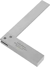 TEHAUX Carpenter Tool Right Angle Clamp Precision Squaring Ruler for Woodworking Projects Construction for Cabinet Assembly and Framing Tasks