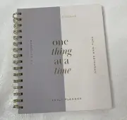 Fringe Undated Weekly Planner Spiral Bound 8x7 Goals One Thing At A Time