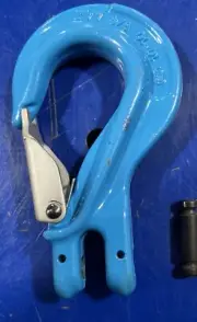 Yoke 3/8" Grade 100 Clevis Self-Locking Hook (X-026) (WLL 8800 lbs)