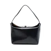 [Christopher Esber] Christopher Esber Turnlock Patent-leather Mini Tote Bag ONE SIZE BLUE
