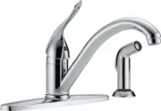 Delta 400LF-HDF Chrome Side Spray Kitchen Faucet