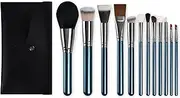 BRUSH ARTIST Makeup Brush Set 12Pcs Premium Synthetic Soft Dense Fiber Makeup Brush Set with Case Face brush blush brush contour brush eyeshadow brush
