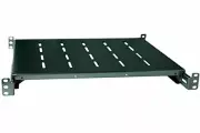 Fixed Rack Server Shelf 1U 19" 4 Post Rack Mount Adjustable 21"-27"