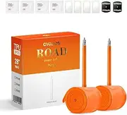 2Pcs CYCLAMI Bicycle Inner Tube TPU 30g Ultralight Bicycle Inner Tube 700C 18 23 25 28 30 32, Road Bike Tube
