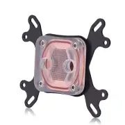 1 Pcs New CPU Water Cooling Block With 4 Screws Lightweight For Intel/ For AMD s