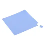 100Pcs 100x100x1mm Thermal Pad, CPU GPU Soft Silicone Thermal Conductive Pads