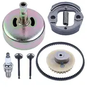 Camshaft Pulley Timing Belt 9 Tooth Clutch Drum Kit Compatible With Honda Gx35 Hht35s -cdsx