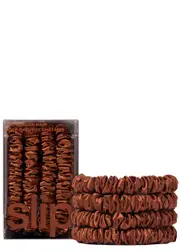 Slip Pure Silk Skinny Scrunchies - Auburn One Size