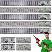 Fake Money Prop,Dollar Bills Props Realistic | Pretend Play Educational Toys, Simulation Money Compact for Boys Girls Teens Youth Women Mom Dad