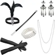 1920S Accessories for Women, Roaring 20S Costumes Great Gatsby Accessories with