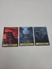Dragon Shield Gen Con 2022 Exclusive Promo Dragon Cards Complete Set With Stats