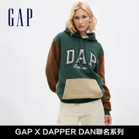 在飛比找蝦皮商城優惠-Gap 男女同款 Gap x DAP聯名 Logo刷毛帽T-