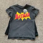 全新 COTTON ON BABY X BATMAN蝙蝠俠 披風 短袖T恤 1Y 男寶帥氣