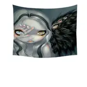 Divine Hand Scary Creepy Little Fairy Tapestry