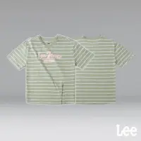 在飛比找momo購物網優惠-【Lee 官方旗艦】女裝 短袖T恤 / 條紋 Lee jea