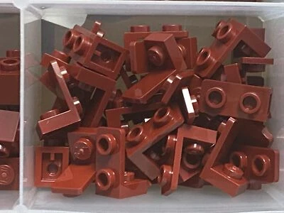 LEGO Parts - Dark Red Bracket 1 x 1 1 x 2 Inverted - No 73825 - QTY 40