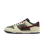 【NIKE 耐吉】DUNK LOW RETRO 男 休閒鞋 運動鞋 米綠紅(FV8106361)